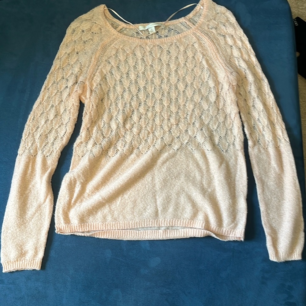 Sheer lightweight sweater